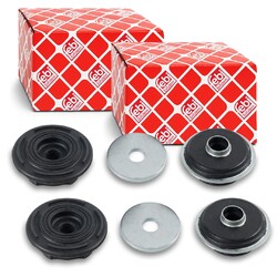 2x FEBI BILSTEIN Federbeinlager Domlager TOYOTA AYGO CITROËN C1 PEUGEOT
