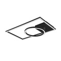 Reality Leuchten LED-Deckenleuchte Verso Deckenlampe LED dimmbar 3.000 K schwarz