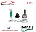 GELENK ANTRIEBSWELLE PAAR WHEEL SIDE PASCAL G1B018PC 2PCS I NEU OE QUALITÄT