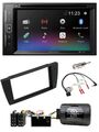 Pioneer Bluetooth Lenkrad USB 2DIN DAB DVD Autoradio für Jaguar X-Type S 2003-20