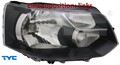 TYC 20-12150-05-2 Hauptscheinwerfer links Scheinwerfer Frontscheinwerfer für VW 