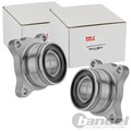 2X NTY RADLAGER-SATZ HINTEN VORNE BEIDSEITIG PASSEND FÜR TOYOTA 4 FJ LAND