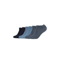 6 Paar S. Oliver Sneaker Socken Unisex Damen Herren grau blau