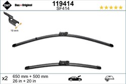 SWF Wischerblatt VisioFlex OE (2x) vorne für BMW LEXUS VOLVO 119414