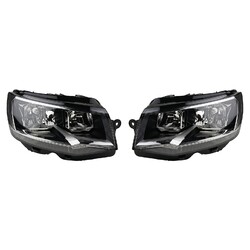 Scheinwerfer Set Halogen passend für VW Transporter T6 2015 H7 Lin. Rec. mit TFL