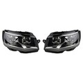 Scheinwerfer Set Halogen passend für VW Transporter T6 2015 H7 Lin. Rec. mit TFL