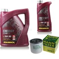 MANN-FILTER Ölfilter 6L MANNOL 5W-30 Energy Combi LL für Ford Sierra 2.0i