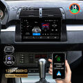 DAB+ Android 14 Autoradio GPS WIFI Apple CarPlay Kam Für BMW E53 X5 5ER E39 E38