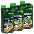 FANFARO 3x 1 Liter Motoröl PDX 5W-40 API SN Motor Öl VW MB BMW Opel GM Ford