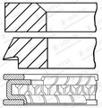 Kolbenring Satz Kolbenringe für Audi A6 C4 Avant A4 Goetze Engine 1990 - 2001