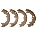 1x Bremsbackensatz, Feststellbremse TRW GS8716 passend für TOYOTA LEXUS