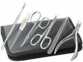 Maniküre Set Etui Nagelschere Pinzette Nagelhautschieber + Nagelfeile Solingen