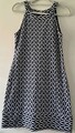 comma, Damen Mini Kleid schwarz/weiß Gr. 34 wie neu