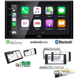 JVC KW-M560BT Autoradio Apple CarPlay Android für MAN TGX ab 2007 in schwarz