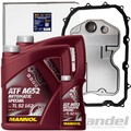 GETRIEBEFILTER+9L MANNOL ATF ÖL 6GANG AUTOMATIK für AUDI Q7 VW TOUAREG CAYENNE