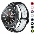 Silikon Dual Armband f. Samsung Watch 1 2 3 4 5 Galaxy Watch 42/46mm Gear S2 S3