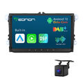 9" IPS Touchscreen Android 10 Autoradio GPS Navi DAB+ DSP WiFi Für VW Skoda Seat