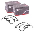 2x ABS-SENSOREN RADDREHZAHL HINTEN Li+Re passend für HYUNDAI ACCENT KIA RIO
