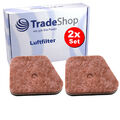 2x Luftfilter Schaum  Vlies für Stihl FS 130, FS 130 R, FS 310, FT 100, HL 90