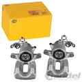 2x HELLA BREMSSATTEL HINTERACHSE passend für AUDI TT SEAT LEON TOLEDO VW GOLF 4
