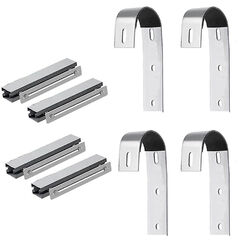 4X Balkonkraftwerk Halterung Aufständerung PV Modul Solarhalterung Balkon Haken