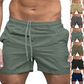 Herren Badeshorts Kurze Hose Swim-Shorts Badehose Strand Schwimmhose BeachwearDE