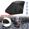 210D Fahrradabdeckung Fahrradgarage Fahrrad Schutzhülle 140*85*100cm Wasserdicht
