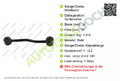 Teknorot Stabistrebe Koppelstange für Jeep Grand Cherokee II WJ WG 99-05 Vorne