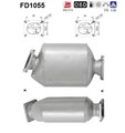 DPF Rußpartikelfilter Dieselpartikelfilter AS FD1055 Cordierit für BMW 5er E60
