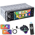 5" 1DIN Autoradio Apple Carplay Android Auto USB AUX IN FM Bluetooth SD TF MP5