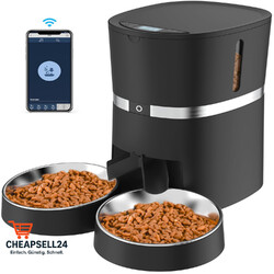 WiFi Futterspender mit App 6 Mahlzeiten 4L
