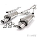 Friedrich Motorsport 76mm Duplex-Anlage Sportauspuff für Mercedes C/X117