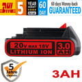 3,0Ah 18V Li-Ion Ersatzakku für Black & Decker BL2018-XJ BL1518 LBXR20 BL2018 A+