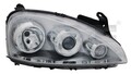 TYC Hauptscheinwerfer für Opel Combo Tour Corsa C X01 2003-> Links 20-0424-15-2