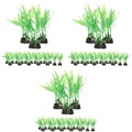  3 PCS Artificial Pflanzen Künstliche Aquariumpflanzen Aquariumdekorationen