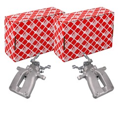 2X FEBI BREMSSATTEL SATZ HINTEN PASSEND FÜR AUDI A3 TT SKODA SUPERB VW EOS GOLF