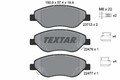 TEXTAR Bremsbelagsatz, Scheibenbremse 2247601 passend für FIAT