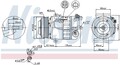 NISSENS 89394 Kompressor, Klimaanlage für NISSAN,RENAULT