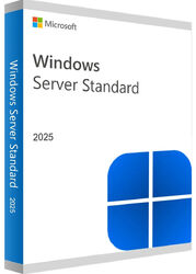 Microsoft Windows Server 2025 Standard auf DVD