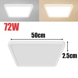 LED Deckenlampe Panel Deckenleuchte Schlafzimmer Bad Wohnzimmer Flurlampe IP44