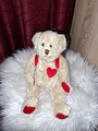 💝Heunec Teddybär💝Kuscheltier Stofftier💝35cm groß💝