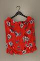 ✨ Sienna Langarmbluse Regular Bluse für Damen Gr. 36, S mit Blumenmuster rot ✨