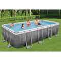 Bestway Power Steel Swimmingpool Set Schwimmbad Schwimmbecken mehrere Auswahl