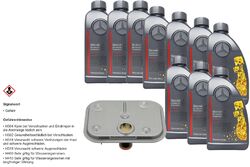 10 L ATF Getriebeöl MB 236.15 FEBI Getriebeölfilter für Mercedes-Benz A-Klasse