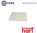 338 161 INNENRAUMFILTER POLLENFILTER HART FÜR SUZUKI LIANA 66KW,76KW,78KW,79KW