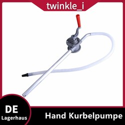 Handpumpe Kurbelpumpe Fasspumpe Öl Diesel Alu Umfüllpumpe Pumpe Kurbelfasspumpe