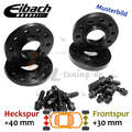 Eibach Spurplatten schwarz VA 30mm, HA 40mm für BMW 5er Touring F11 :: 09 >> 17