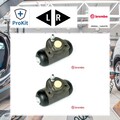 2x ORIGINAL® Brembo A 12 735 Radbremszylinder Vorne für Fiat 126 Fso 126p