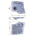 ORIGINAL® Knecht Hydraulikfilter, Automatikgetriebe für VW POLO LUPO I POLO IV