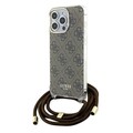 Case Guess GUHCP15XHC4SEW Apple iPhone 15 Pro Max Hardcase Crossbody Cord 4G Pri